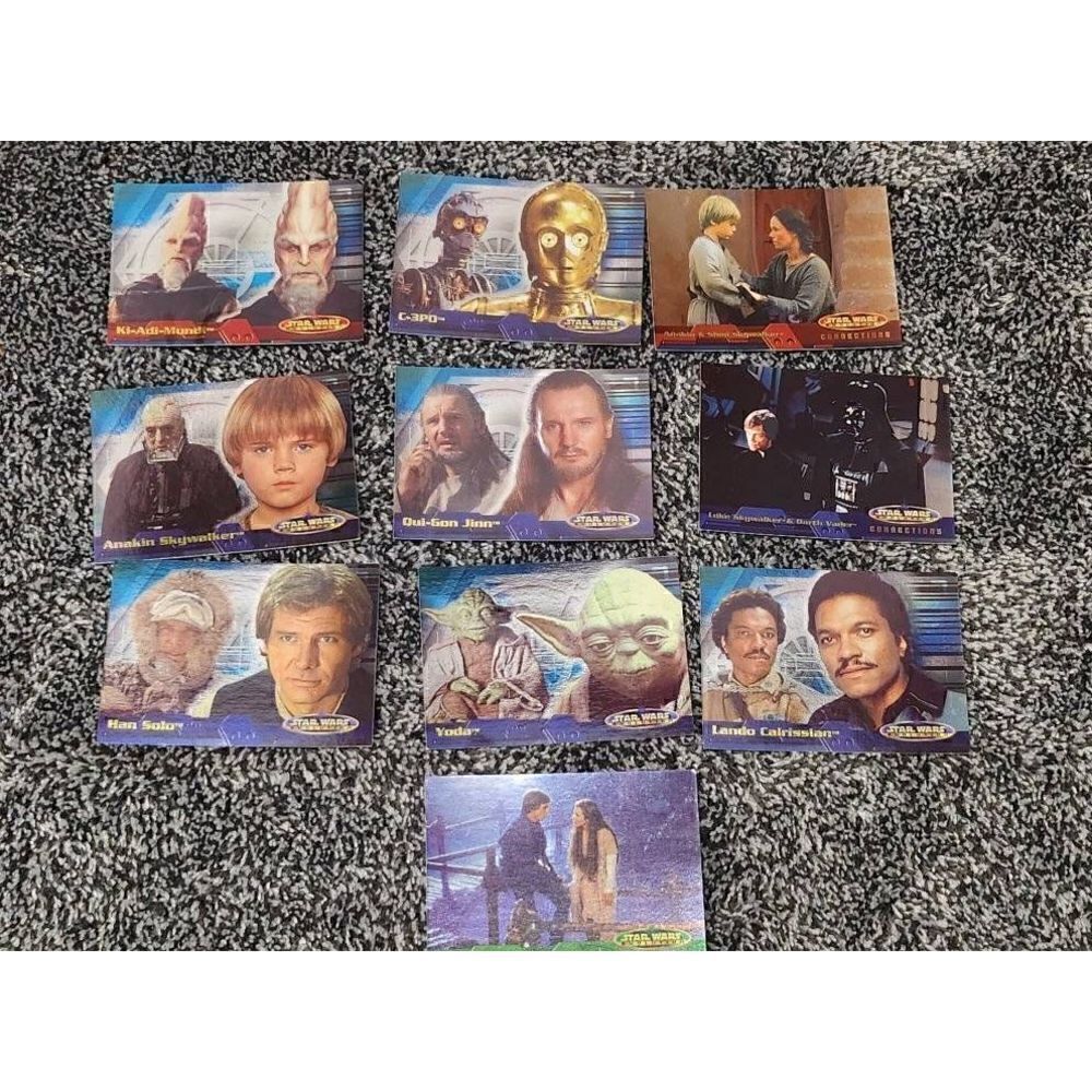 2001 Topps Star Wars: Evolution Trading Cards QTY:10 - Picture 3 of 9